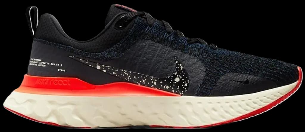 Giày Nike React Infinity Run Flyknit 3 'Black' DZ3014-002 Giày Nike React Infinity Run Flyknit 3 'Black' DZ3014-002
