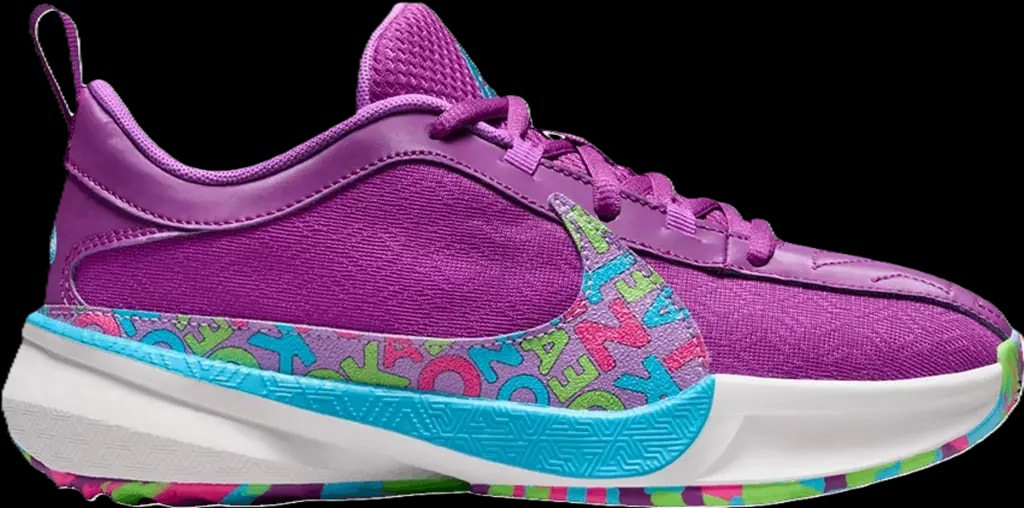 Giày Nike Zoom Freak 5 'Alphabet Bros' DZ4486‑500 — kich-thuoc: 36 Giày Nike Zoom Freak 5 'Alphabet Bros' DZ4486‑500 — kich-thuoc: 36
