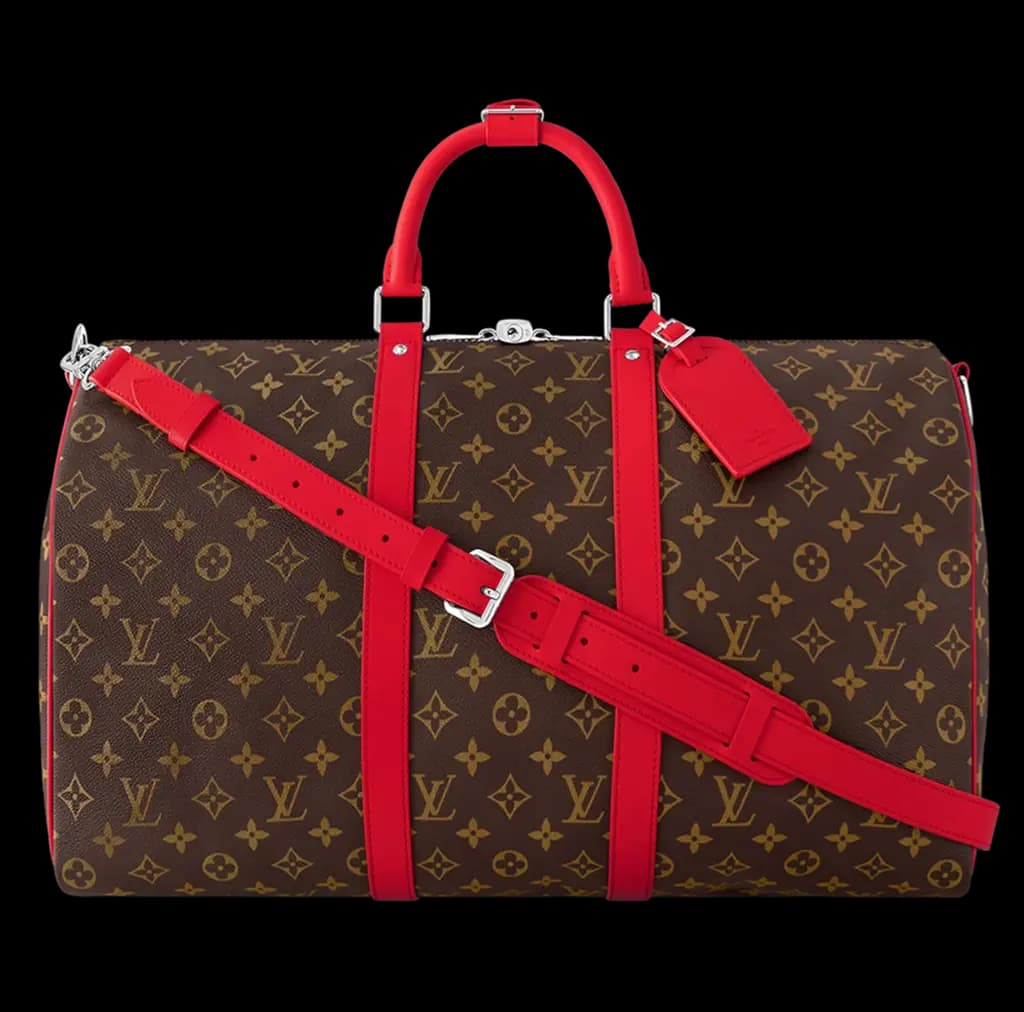 Túi Louis Vuitton Keepall Bandoulière 50 'Red' M46769 Túi Louis Vuitton Keepall Bandoulière 50 'Red' M46769