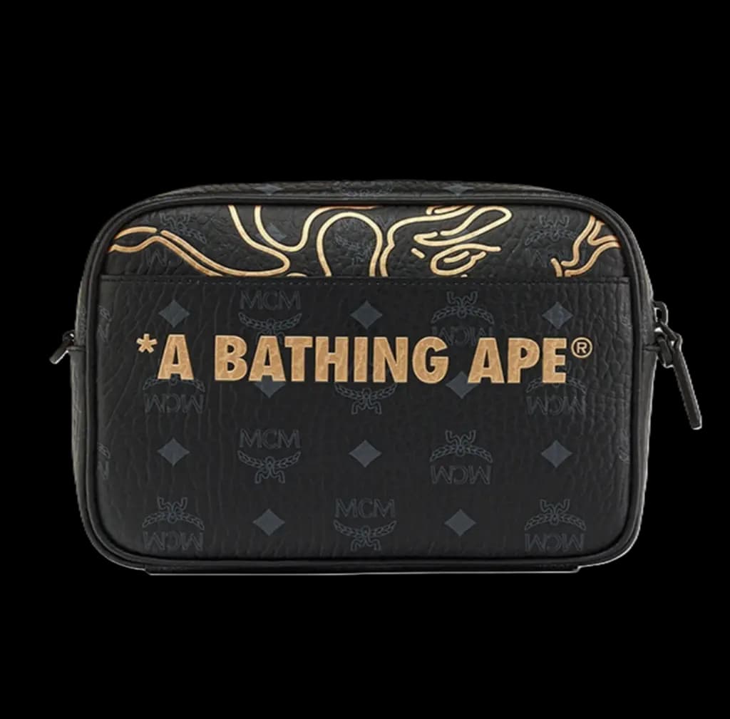 Túi MCM x Bape Aren LNY 'Black' MMRESTA01BK001 Túi MCM x Bape Aren LNY 'Black' MMRESTA01BK001
