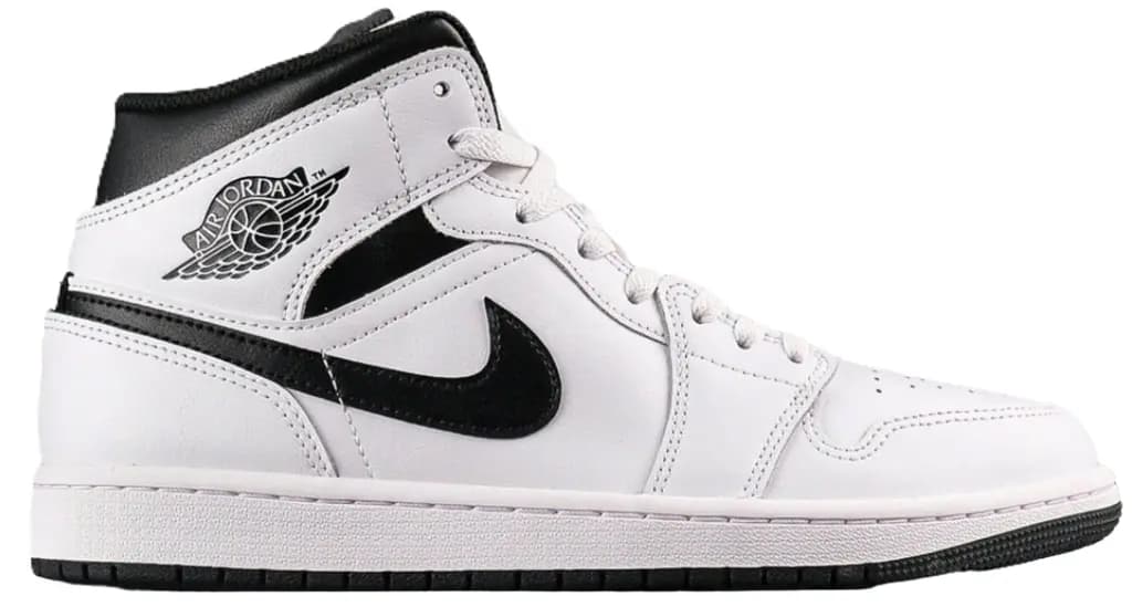 Giày Nike Air Jordan 1 Mid 'White Black' DQ8426-132 Giày Nike Air Jordan 1 Mid 'White Black' DQ8426-132