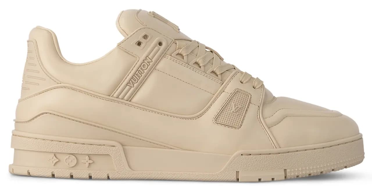 Giày Louis Vuitton LV Trainers 'Beige' 1AC5BQ Giày Louis Vuitton LV Trainers 'Beige' 1AC5BQ