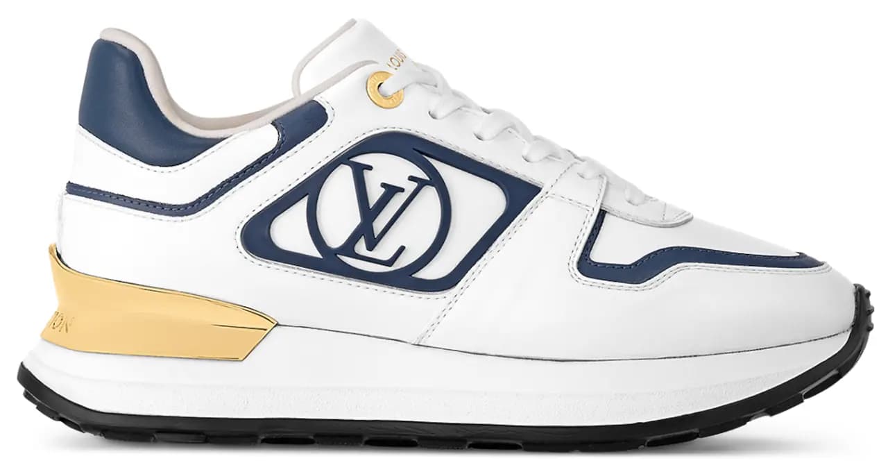 Giày Louis Vuitton Neo Run Away Trainers 'White Blue' 1ACGMG Giày Louis Vuitton Neo Run Away Trainers 'White Blue' 1ACGMG