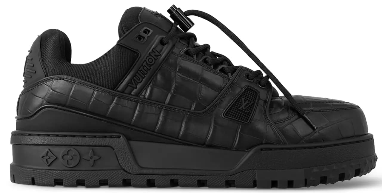 Giày Louis Vuitton LV Maxi Trainers 'Black' 1ACN11 Giày Louis Vuitton LV Maxi Trainers 'Black' 1ACN11