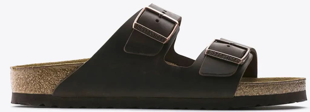 Dép Birkenstock Arizona Oiled Leather 'Black' 552111 Dép Birkenstock Arizona Oiled Leather 'Black' 552111