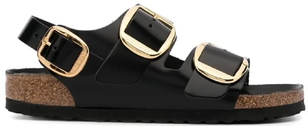 Dép Birkenstock Milan 'Shine Black' 1024211 Dép Birkenstock Milan 'Shine Black' 1024211