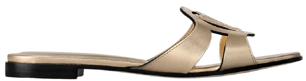 Dép Louis Vuitton LV Isola Flat Mules 'Gold' 1ABQLB — kich-thuoc: 34 Dép Louis Vuitton LV Isola Flat Mules 'Gold' 1ABQLB — kich-thuoc: 34