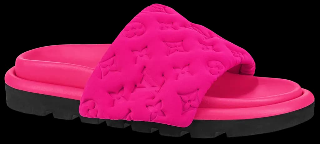 Dép Louis Vuitton Pool Pillow Comfort Mules 'Fuchsia' 1AA1DQ Dép Louis Vuitton Pool Pillow Comfort Mules 'Fuchsia' 1AA1DQ