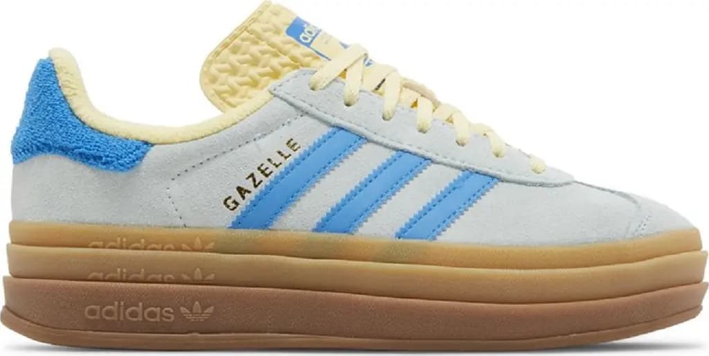 Giày Adidas Gazelle Bold 'Almost Blue Yellow' IE0430 Giày Adidas Gazelle Bold 'Almost Blue Yellow' IE0430