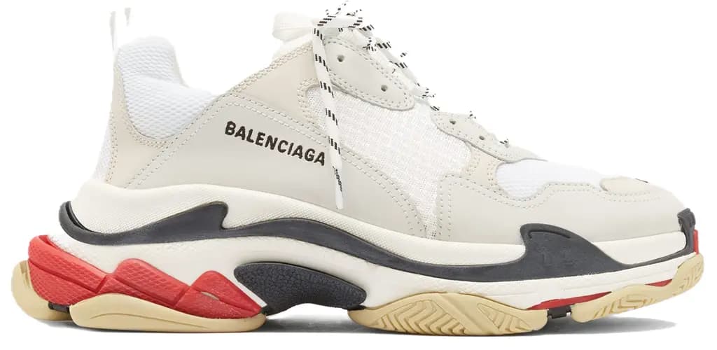 Giày Balenciaga Triple S 'White Red' 524037W09E19000 Giày Balenciaga Triple S 'White Red' 524037W09E19000