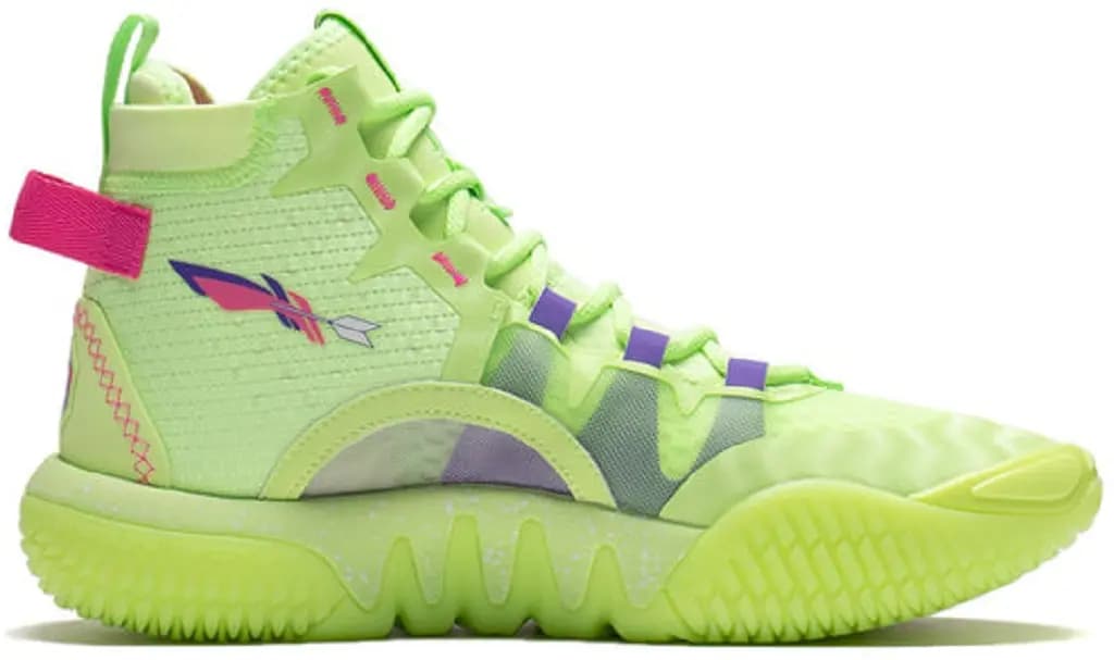 Giày Li-Ning BadFive 2 High 'Neon Green' ABFR001-10 Giày Li-Ning BadFive 2 High 'Neon Green' ABFR001-10