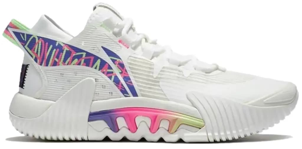 Giày Lining Badfive 2 Low 'White Rainbow' ABFT029-4 Giày Lining Badfive 2 Low 'White Rainbow' ABFT029-4