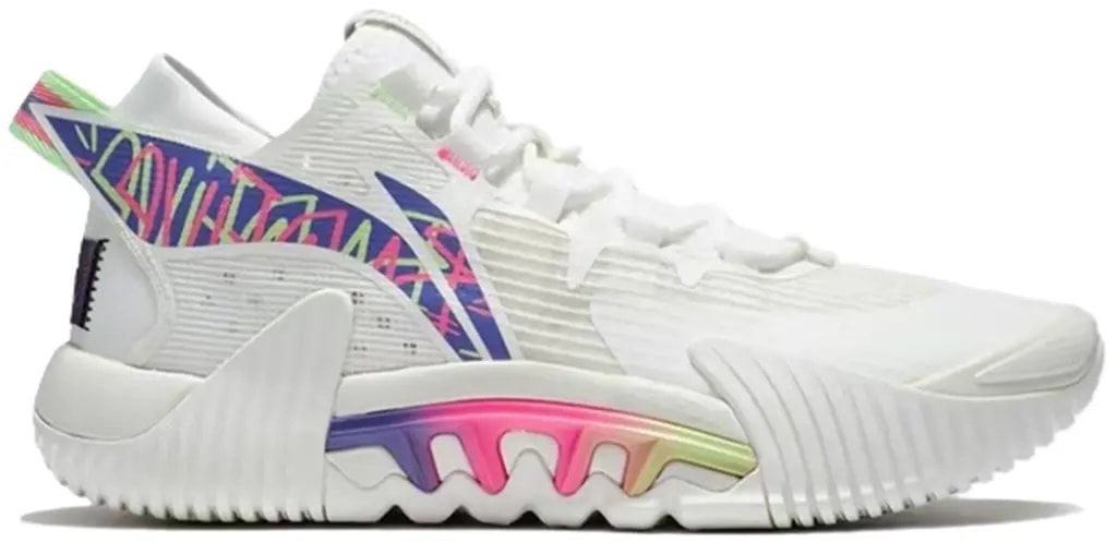 Giày Lining Badfive 2 Low 'White Rainbow' ABFT029-4 — kich-thuoc: 41 Giày Lining Badfive 2 Low 'White Rainbow' ABFT029-4 — kich-thuoc: 41