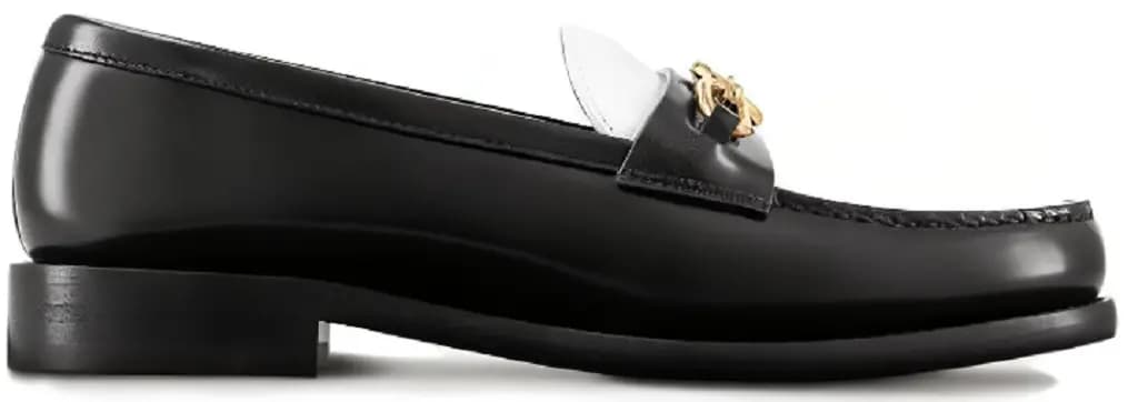 Giày Louis Vuitton Chess Flat Loafers 'Black' 1ACKA4 Giày Louis Vuitton Chess Flat Loafers 'Black' 1ACKA4