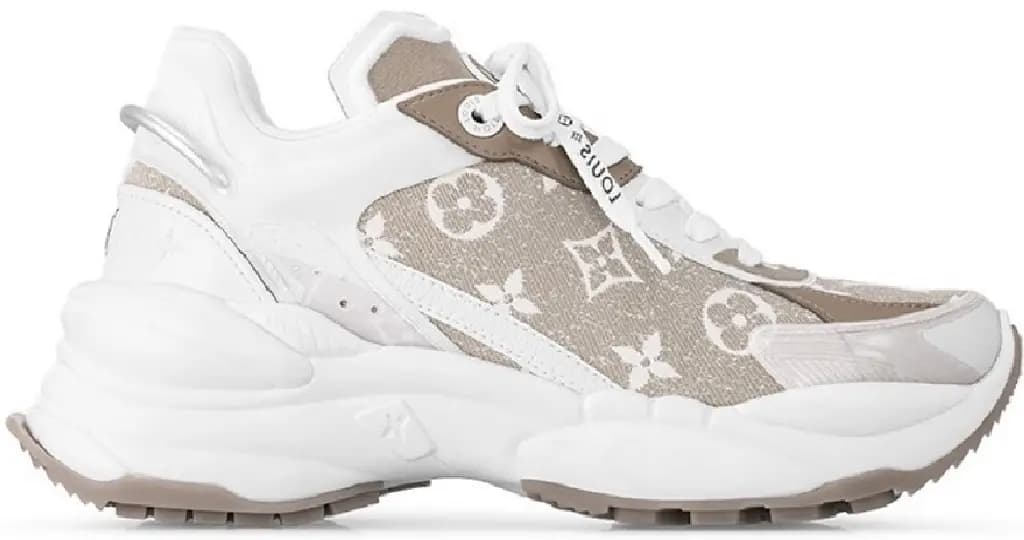 Giày Louis Vuitton Run 55 Trainers 'Beige' 1AC28E Giày Louis Vuitton Run 55 Trainers 'Beige' 1AC28E