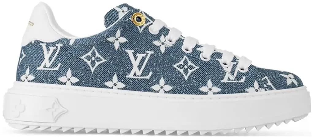 Giày Louis Vuitton Time Out Trainers 'Blue' 1AC28U Giày Louis Vuitton Time Out Trainers 'Blue' 1AC28U
