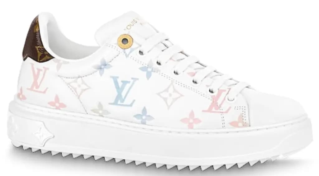 Giày Louis Vuitton Time Out Trainers 'White' 1ABZMJ Giày Louis Vuitton Time Out Trainers 'White' 1ABZMJ