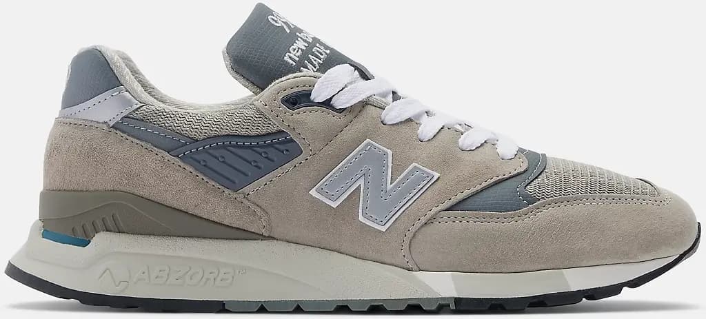 Giày New Balance Made in USA 998 Core 'Grey Silver' U998V1 Giày New Balance Made in USA 998 Core 'Grey Silver' U998V1