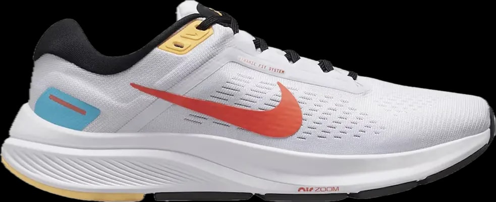 Giày Nike Air Zoom Structure 24 'White Red' DA8570‑107 — kich-thuoc: 36.5 Giày Nike Air Zoom Structure 24 'White Red' DA8570‑107 — kich-thuoc: 36.5