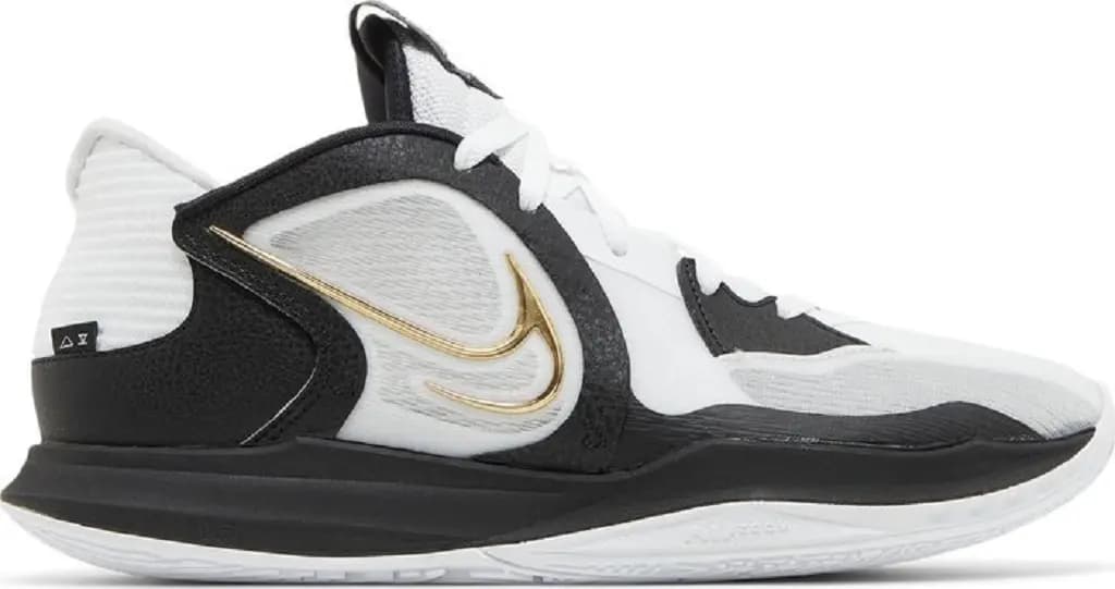 Giày Nike Kyrie Low 5 'White Black Metallic Gold' DJ6012-101 Giày Nike Kyrie Low 5 'White Black Metallic Gold' DJ6012-101