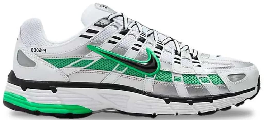 Giày Nike P-6000 "White Silver Spring Green Black" CD6404-104 Giày Nike P-6000 "White Silver Spring Green Black" CD6404-104