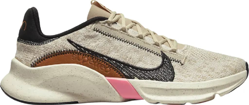 Giày Nike Wmns SuperRep Go 3 Flyknit 'Oatmeal' DH3393-104 Giày Nike Wmns SuperRep Go 3 Flyknit 'Oatmeal' DH3393-104