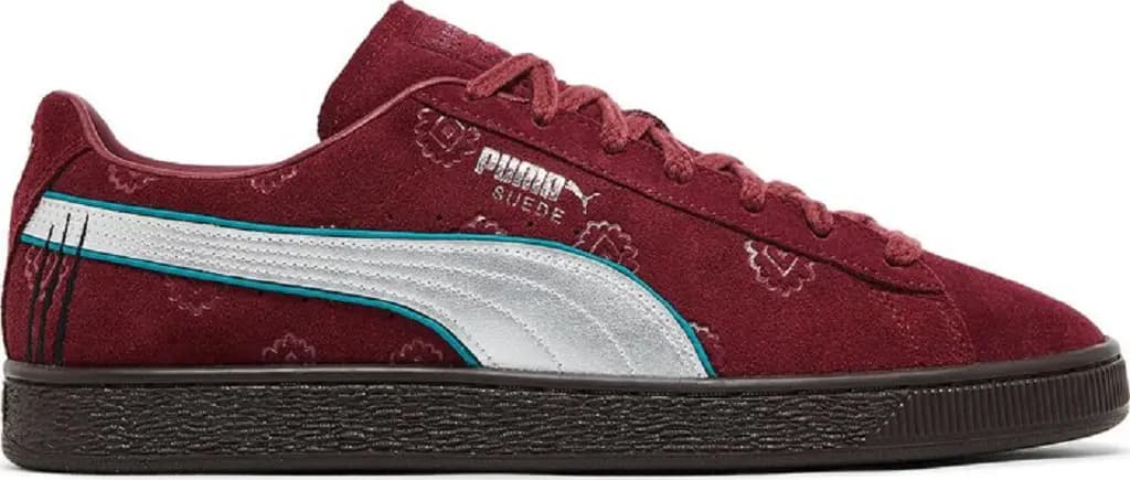 Giày Puma One Piece x Suede 'Red Hair Pirates' 396521-01 Giày Puma One Piece x Suede 'Red Hair Pirates' 396521-01