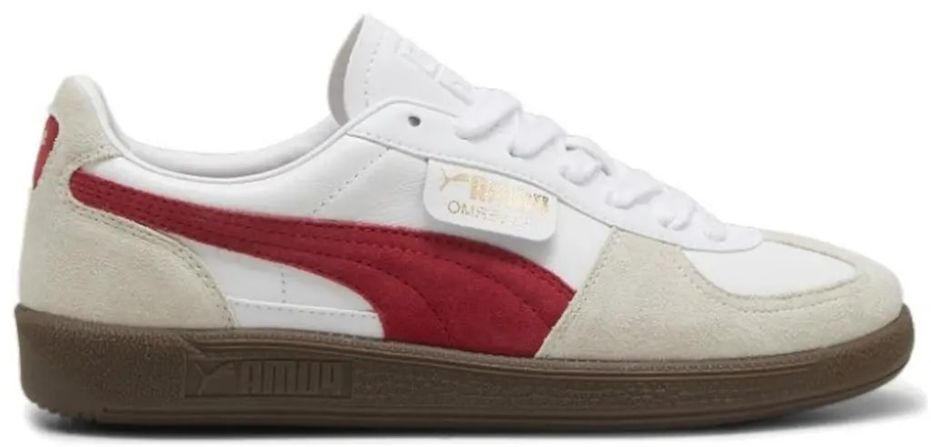 Giày Puma Palermo Leather 'White Club Red' 396464-05 — kich-thuoc: 39 Giày Puma Palermo Leather 'White Club Red' 396464-05 — kich-thuoc: 39