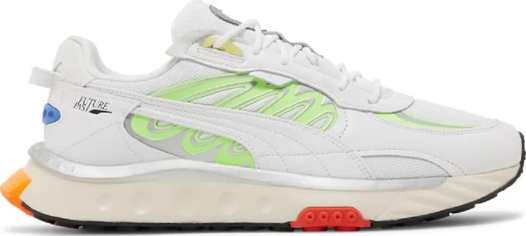 Giày Puma Wild Rider Techno 'White Green Glare' 381596-03 Giày Puma Wild Rider Techno 'White Green Glare' 381596-03
