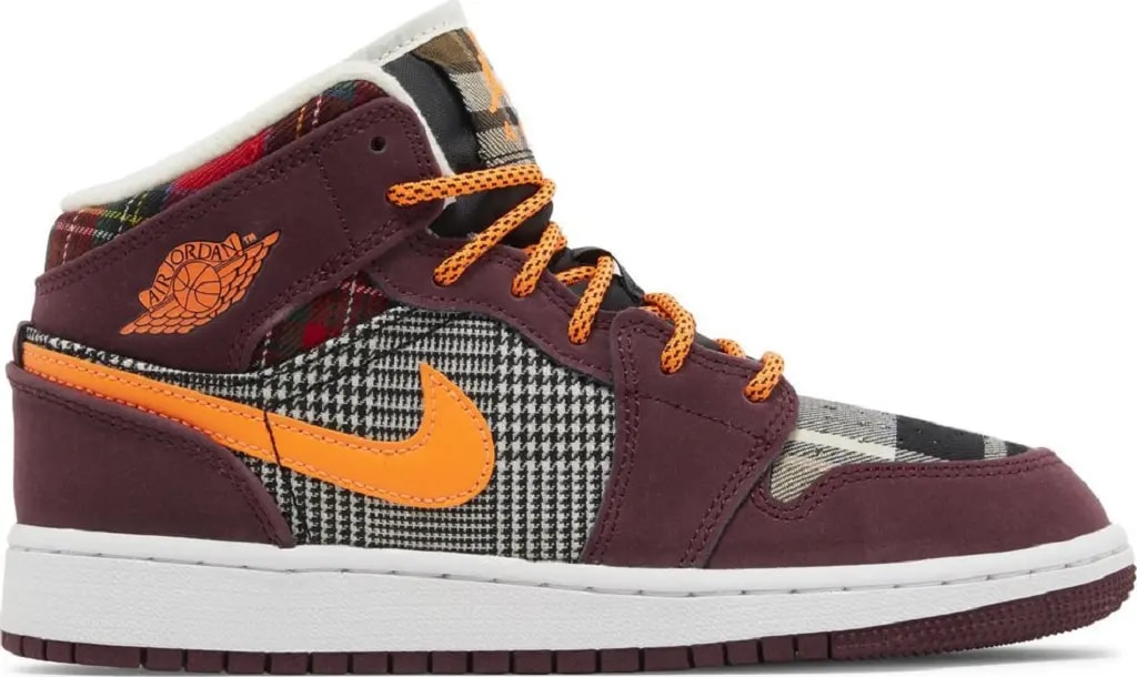 Giày Nike Air Jordan 1 Mid SE GS 'Plaid' FD5460-608 — kich-thuoc: 36 Giày Nike Air Jordan 1 Mid SE GS 'Plaid' FD5460-608 — kich-thuoc: 36