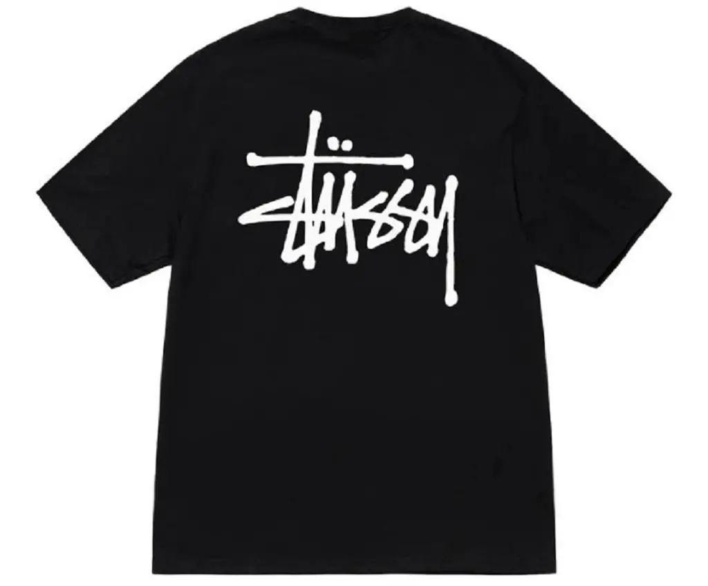 Áo Stussy Basic Tee 'Black' — kich-thuoc: L Áo Stussy Basic Tee 'Black' — kich-thuoc: L