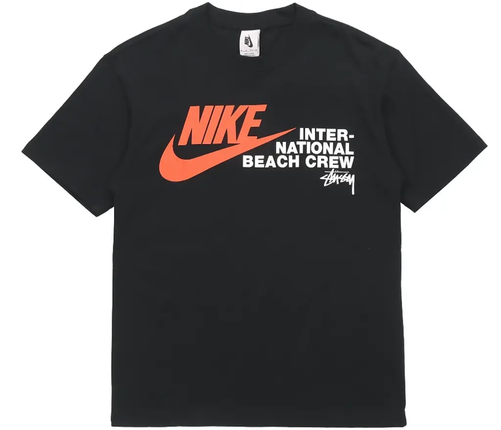 Áo Nike x Stussy International Beach Crew 'Black' DD3071-010 — kich-thuoc: M Áo Nike x Stussy International Beach Crew 'Black' DD3071-010 — kich-thuoc: M