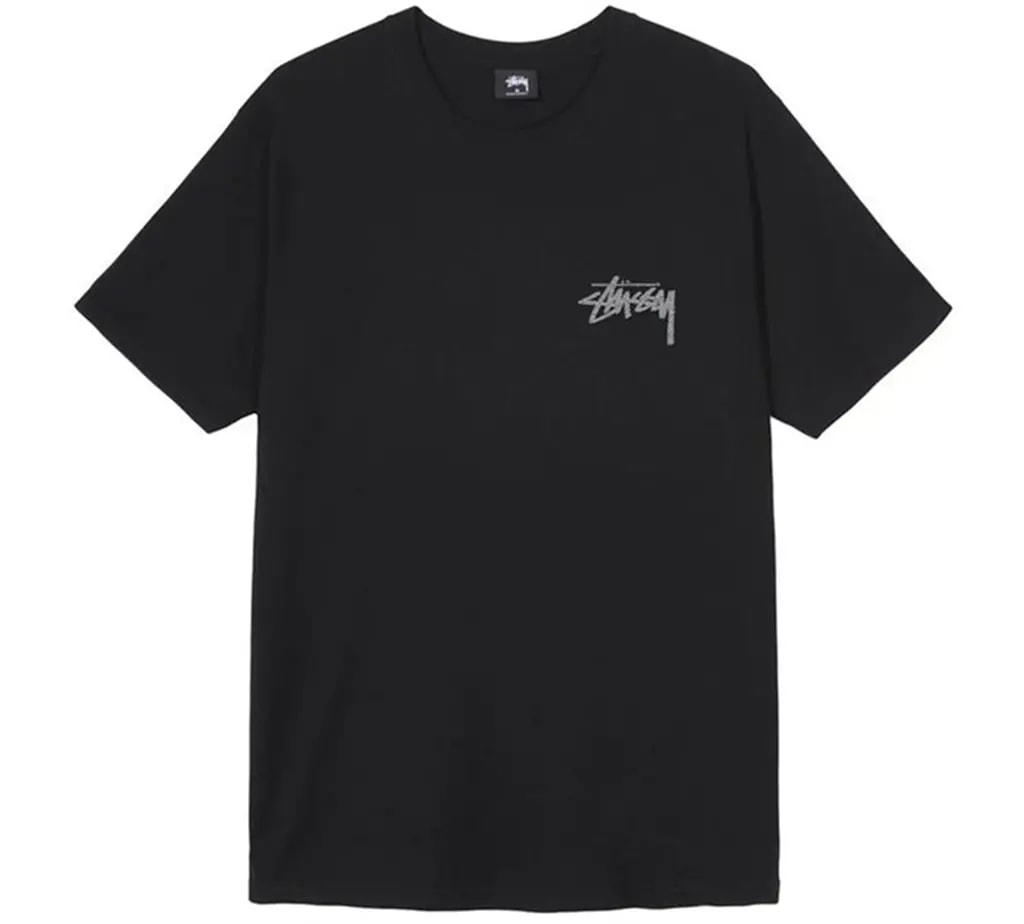 Áo Stussy Tiribal Mask Tee Classic 'Black' — kich-thuoc: S Áo Stussy Tiribal Mask Tee Classic 'Black' — kich-thuoc: S