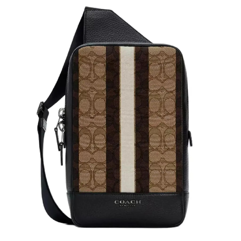 Túi Coach Turner Jacquard 'Brown' C5293-QBPKC Túi Coach Turner Jacquard 'Brown' C5293-QBPKC
