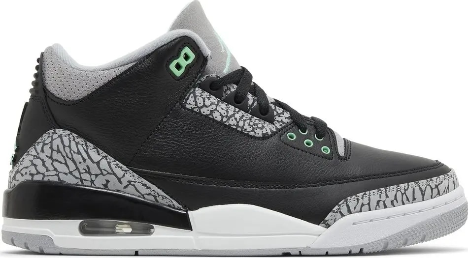 Giày Nike Air Jordan 3 Retro 'Green Glow' CT8532-031 — kich-thuoc: 40.5 Giày Nike Air Jordan 3 Retro 'Green Glow' CT8532-031 — kich-thuoc: 40.5