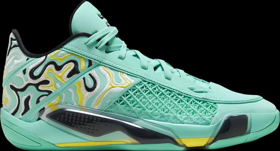 Giày Nike Air Jordan 38 Low x Guo Ailun 'Turquoise' FZ3223-300 Giày Nike Air Jordan 38 Low x Guo Ailun 'Turquoise' FZ3223-300