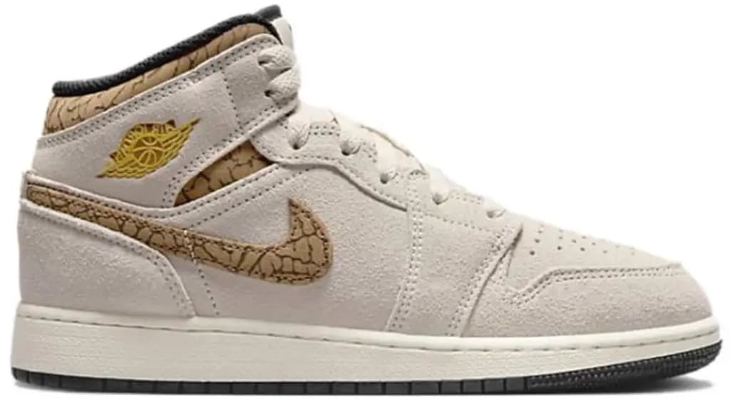 Giày Nike Air Jordan 1 Mid SE 'Brown Elephant' DZ5369-102 Giày Nike Air Jordan 1 Mid SE 'Brown Elephant' DZ5369-102