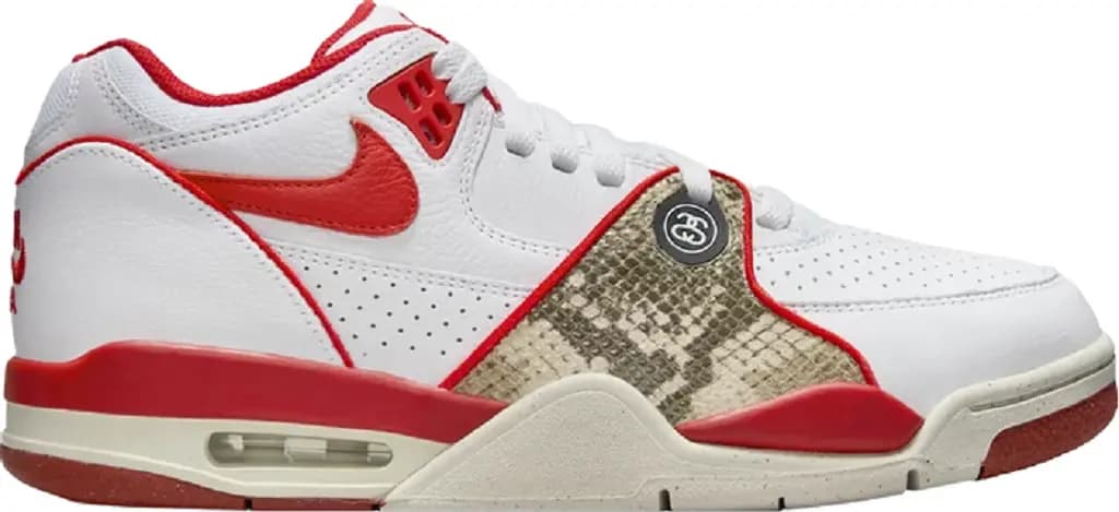Giày Nike Stussy x Air Flight 89 Low SP 'Red' FD6475-101 Giày Nike Stussy x Air Flight 89 Low SP 'Red' FD6475-101