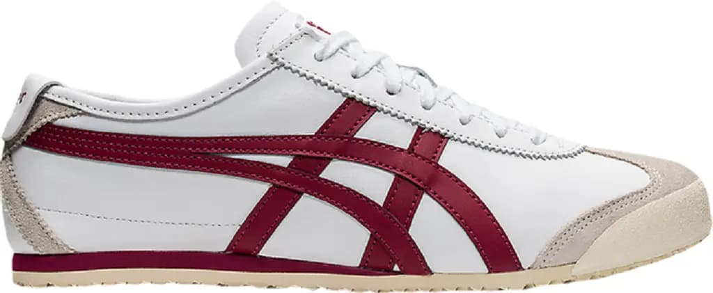 Giày Onitsuka Tiger Mexico 66 'White Burgundy' D4J2L-0125 Giày Onitsuka Tiger Mexico 66 'White Burgundy' D4J2L-0125