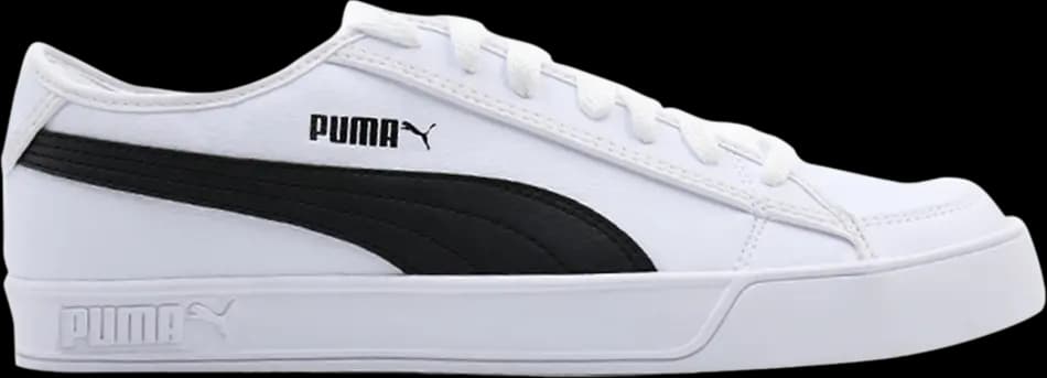 Giày Puma Smash v2 Vulc SL 'White Black' 367308-02 Giày Puma Smash v2 Vulc SL 'White Black' 367308-02