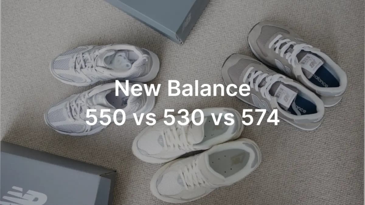 New Balance 550, 530 và 574: Đâu là lựa chọn hoàn hảo cho bạn? New Balance 550, 530 và 574: Đâu là lựa chọn hoàn hảo cho bạn?