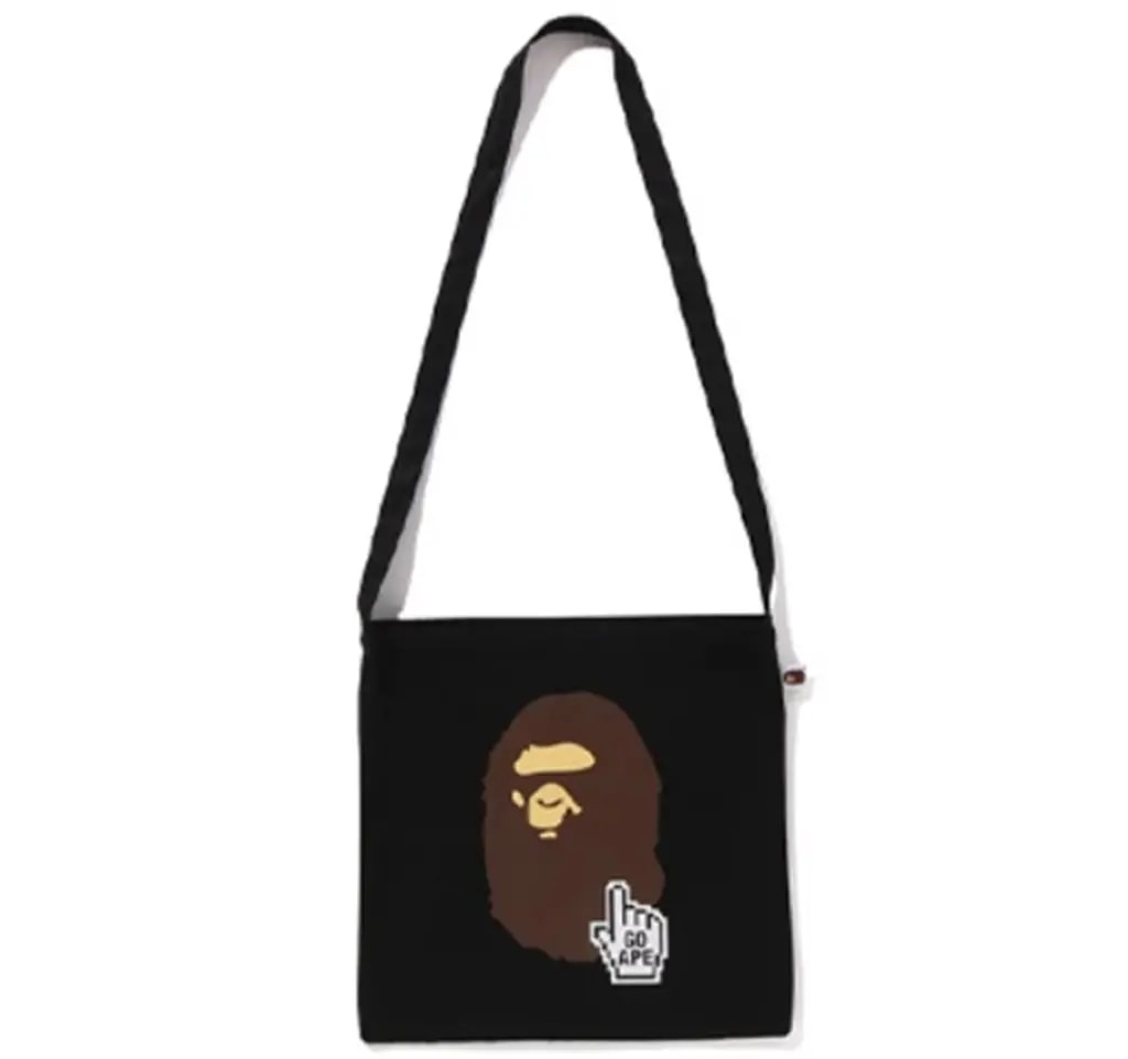 Túi A Bathing Ape Bape Sacoche 'Black' 1J75190001 Túi A Bathing Ape Bape Sacoche 'Black' 1J75190001