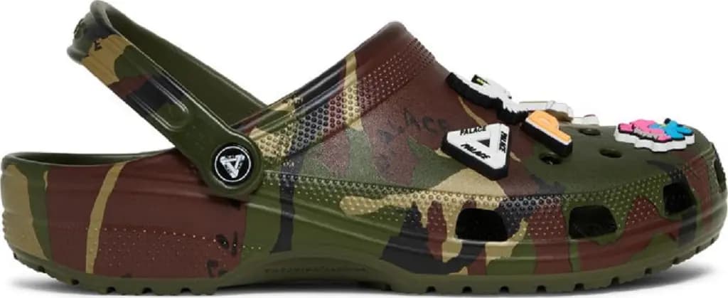 Dép Crocs Palace x Classic Clog 'Jungle Camo' 207951-960 Dép Crocs Palace x Classic Clog 'Jungle Camo' 207951-960