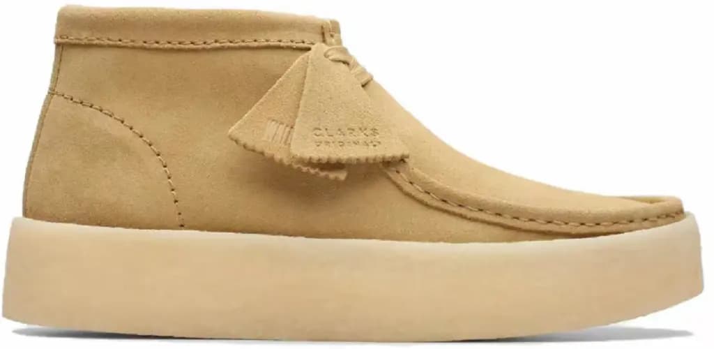 Giày Clarks Originals Wallabee Cup Boot 'Beige' 26173316 Giày Clarks Originals Wallabee Cup Boot 'Beige' 26173316