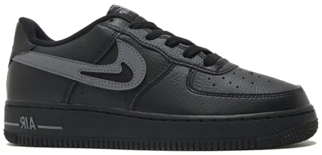 Giày Nike Air Force 1 Low GS Cut Out 'Black Grey' FQ2413-001 Giày Nike Air Force 1 Low GS Cut Out 'Black Grey' FQ2413-001