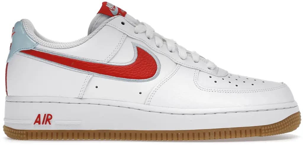 Giày Nike Air Force 1 Low 'White Red Glacier Ice' DA4660-101 Giày Nike Air Force 1 Low 'White Red Glacier Ice' DA4660-101