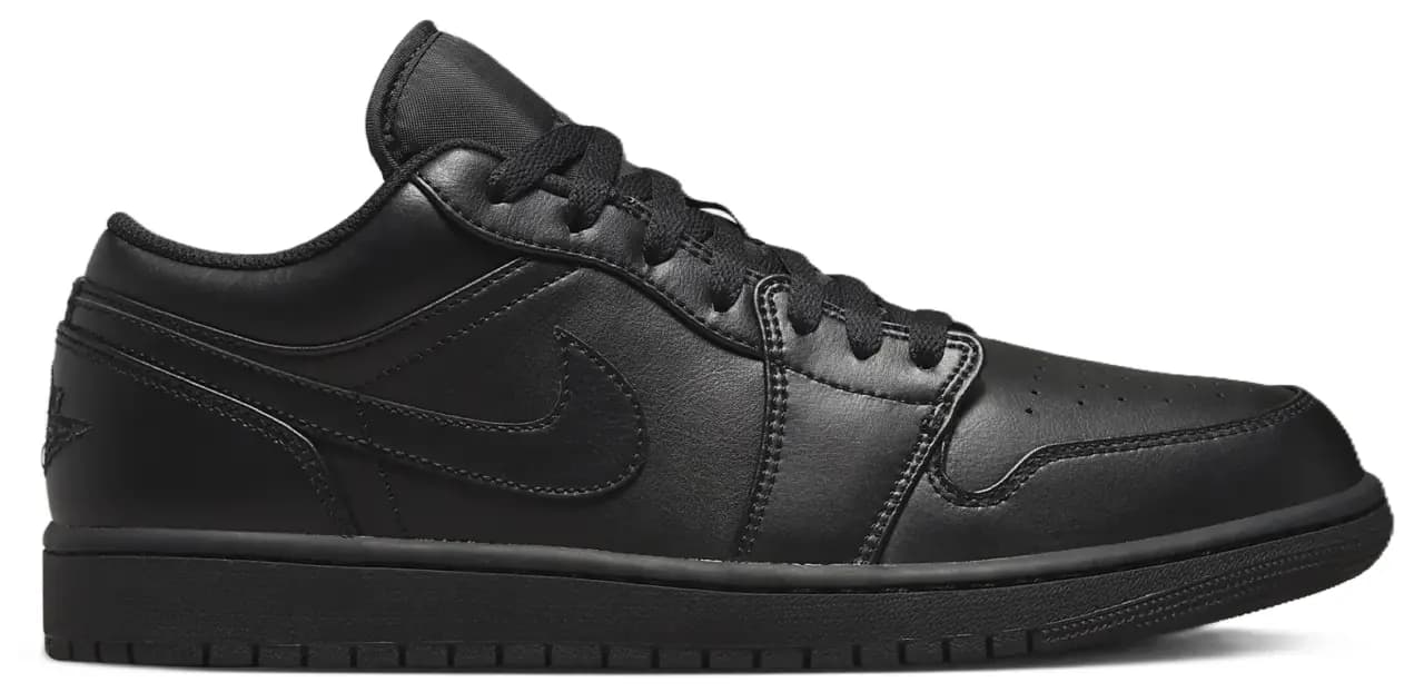 Giày Nike Air Jordan 1 Low 2022 'Triple Black' 553558-093 Giày Nike Air Jordan 1 Low 2022 'Triple Black' 553558-093