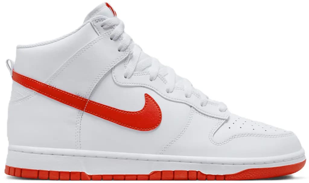 Giày Nike Dunk Hi Retro 'White Picante Red' DV0828-100 Giày Nike Dunk Hi Retro 'White Picante Red' DV0828-100