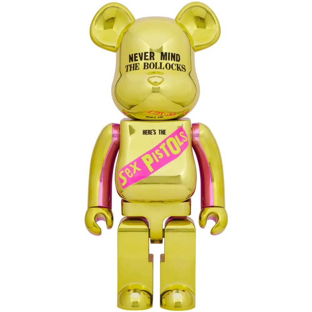 Mô Hình Bearbrick Sex Pistols 'NEVER MIND THE BOLLOCKS' — kich-thuoc: 1000% Mô Hình Bearbrick Sex Pistols 'NEVER MIND THE BOLLOCKS' — kich-thuoc: 1000%