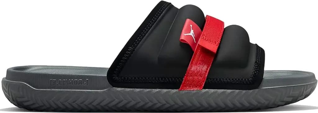 Dép Nike Jordan Super Play Slide 'Black Fire Red' DM1683-060 Dép Nike Jordan Super Play Slide 'Black Fire Red' DM1683-060